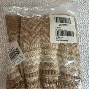Coldwater Creek Tan Cowl Neck Sweater